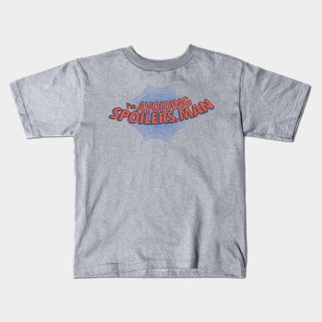 Avoiding Spoilers Kids T-Shirt by WhoElseElliott